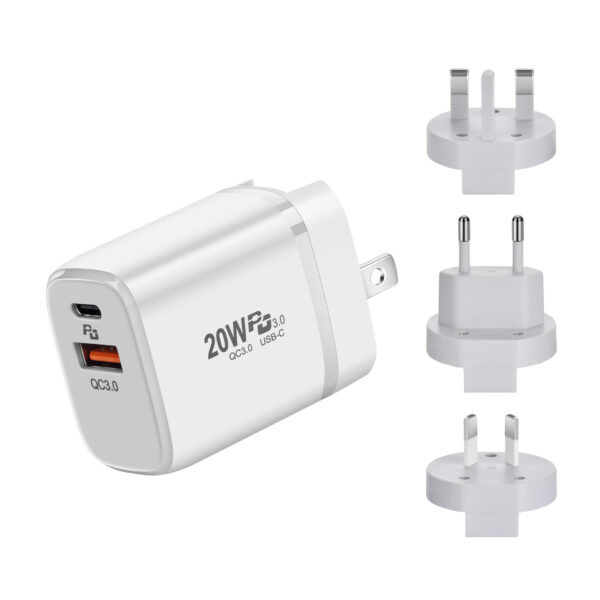20W PD Charger (UK Plug Only)